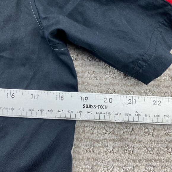 Polaris Polo Shirt Men Small S Gray Black Button Up Casual Embroidered Logo - Picture 8 of 9